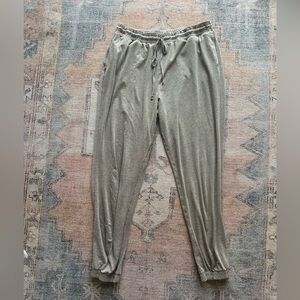 Girlfriend Collective Light Brown Joggers